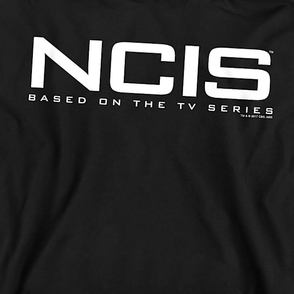 NCIS Unisex Vuxen Logotyp Sweatshirt M Svart Black M