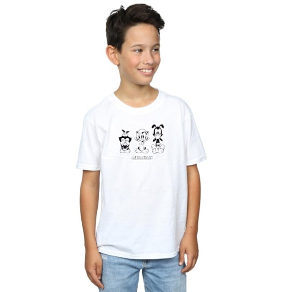 Animaniacs Boys Three Evils T-shirt 5-6 år Vit White 5-6 Years