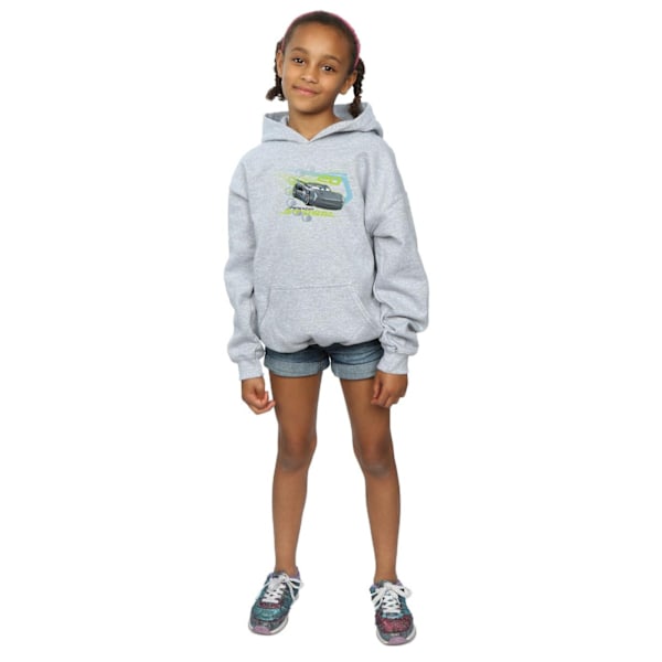 Disney Girls Cars Jackson Storm Hoodie 5-6 år Sports Grey Sports Grey 5-6 Years