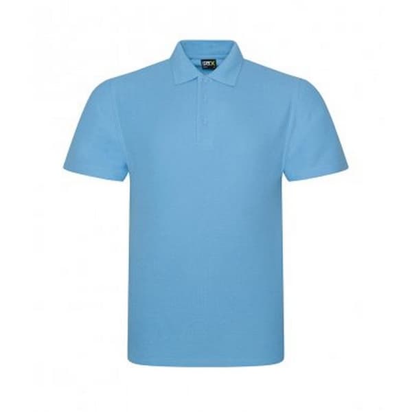 PRO RTX Pro Piqué Pikétröja för män 2XL Himmelsblå Sky Blue 2XL