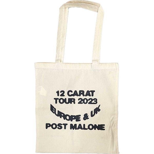 Post Malone Spotlight 2023 Tour Tote Bag One Size Vit White One Size
