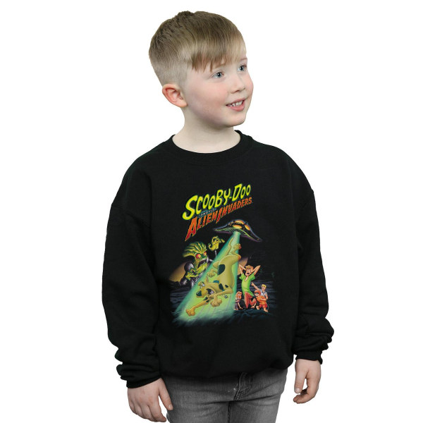 Scooby Doo Boys The Alien Invaders Sweatshirt 12-13 År Svart Black 12-13 Years