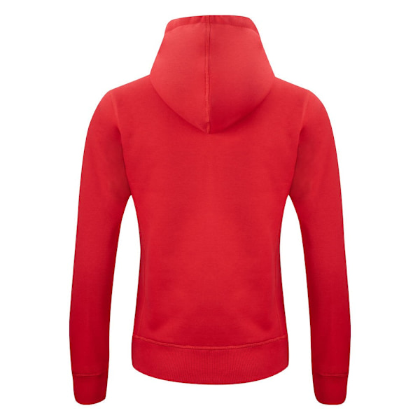 Clique Dam/Kvinnor Klassisk Full Zip Hoodie M Röd Red M