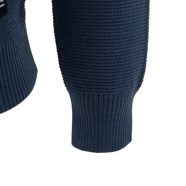 Firetrap Herr Stickad Tröja med Rund Hals S Marinblå Navy S