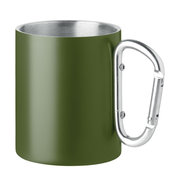 MidOcean Trumba Metall Dubbelväggig 300ml Mugg One Size Mörkgrön Dark Green One Size