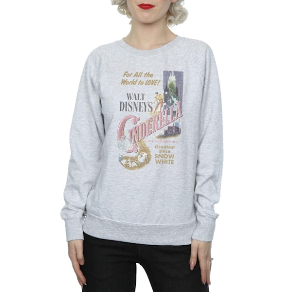 Cinderella Dam/Dam Poster Sweatshirt M Heather Grey Heather Grey M