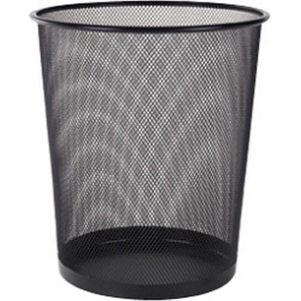 SupaHome Mesh Papperskorg En Storlek Svart Black One Size