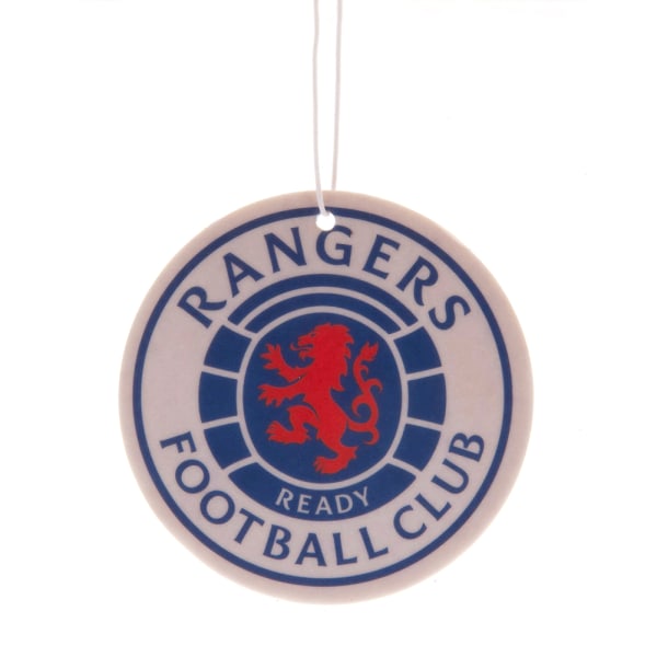 Rangers FC Crest hängande bil luftfräschare One Size Royal Blue/ Royal Blue/White/Red One Size