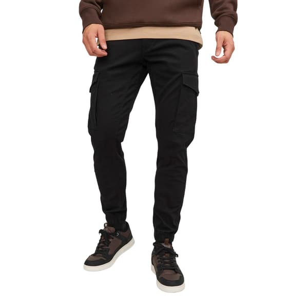 Jack And Jones Herr Flake Slim Cargo Byxor 36R Svart Black 36R