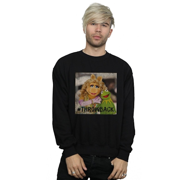 Disney The Muppets Throwback Foto Sweatshirt L Svart Black L