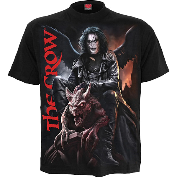 Spiral Direct Unisex Vuxen Gargoyle The Crow T-Shirt M Svart Black M