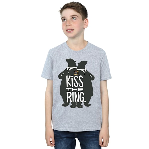 Disney Boys Zootropolis Kiss The Ring T-Shirt 9-11 år Sport Sports Grey 9-11 Years