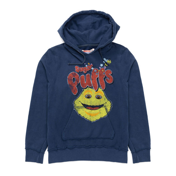 Sugar Puffs Unisex Vuxen The Honey Monster Hoodie XL Blå Blue XL