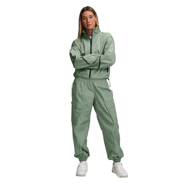 Under Armour Dam/Dam Vävd Performance Drop Shoulder Vindjacka Green L