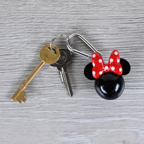 Disney Minnie Mouse 3D Nyckelring En storlek S 56bd | Fyndiq