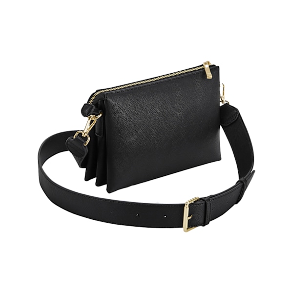 Bagbase Dam/Dam Boutique Mjuk Touch Crossbody Väska En Storlek Black One Size