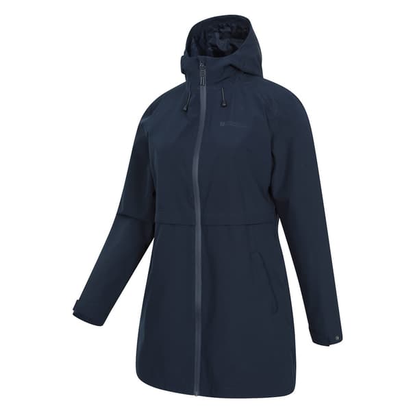 Mountain Warehouse Dam/Dam Hilltop II Vattentät Jacka 8 Navy 8 UK