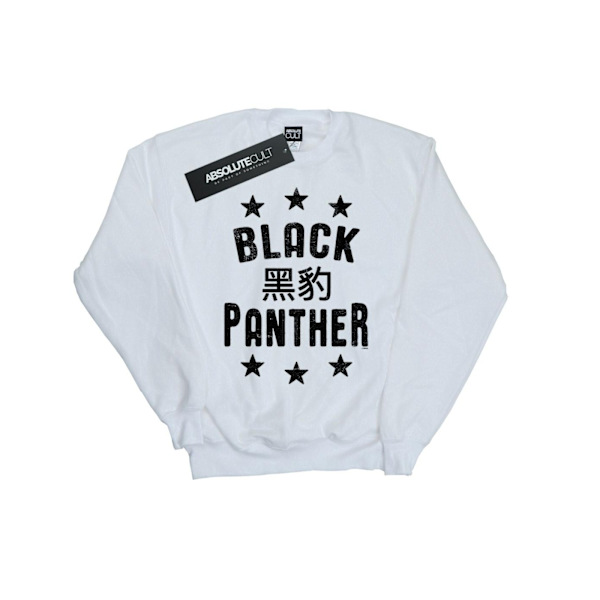 Marvel Mens Black Panther Legends Sweatshirt XXL Vit White XXL