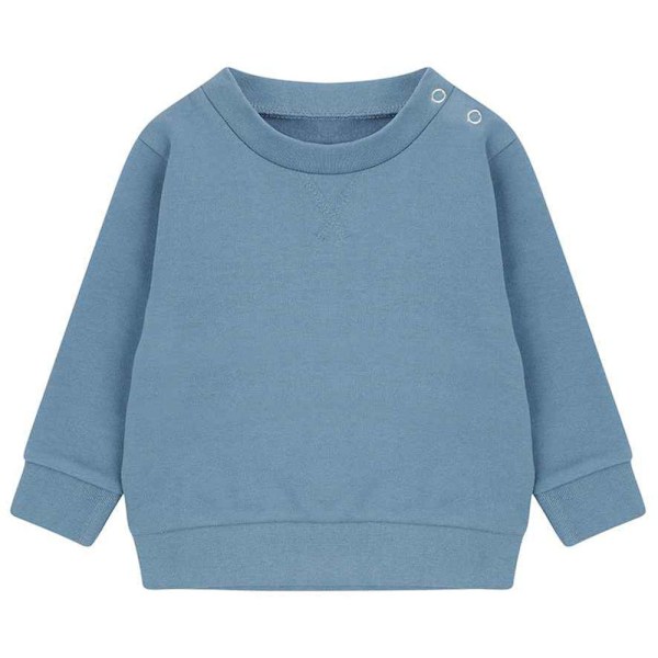 Larkwood Barn/Barn Hållbar Sweatshirt 0-6 Månader Stone Stone Blue 0-6 Months