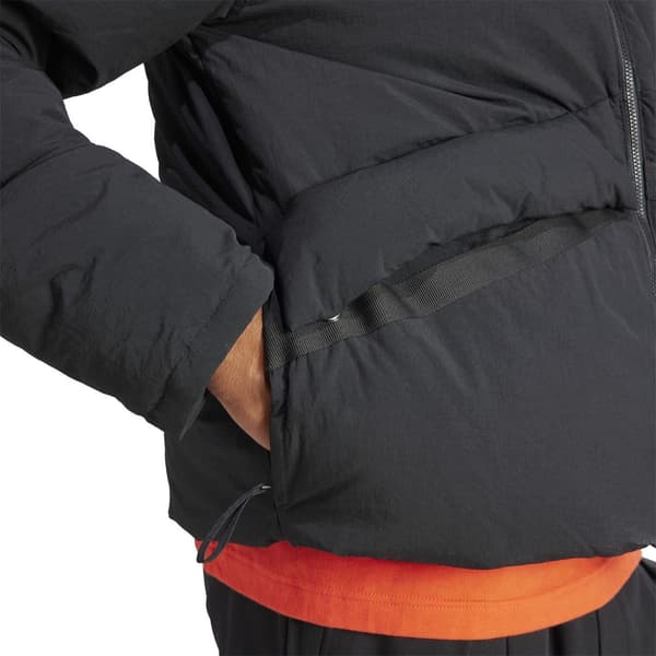 Adidas Herr Pufferjacka L Svart Black L