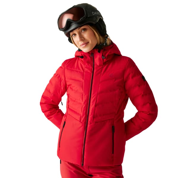 Dare 2B Dam Gliding Vattentät Skidjacka 16 UK True True Red 16 UK