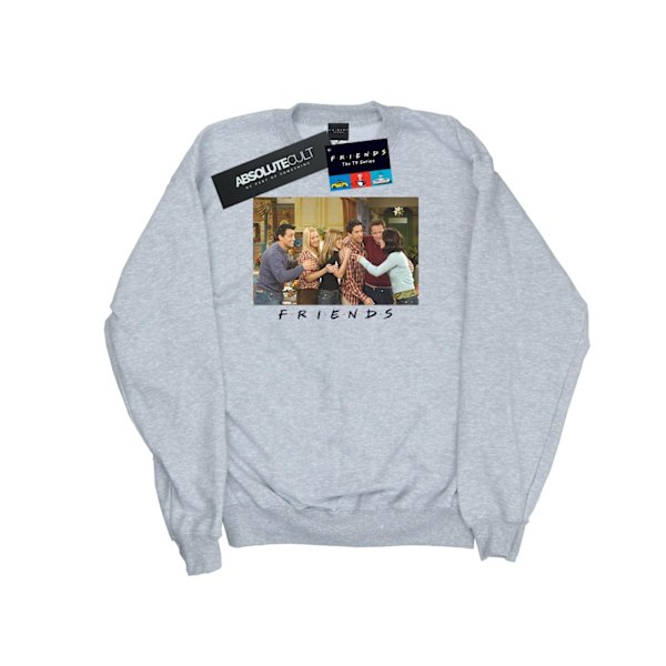 Friends Dam/Damer Gruppfoto Lägenhet Sweatshirt S Sport Sports Grey S