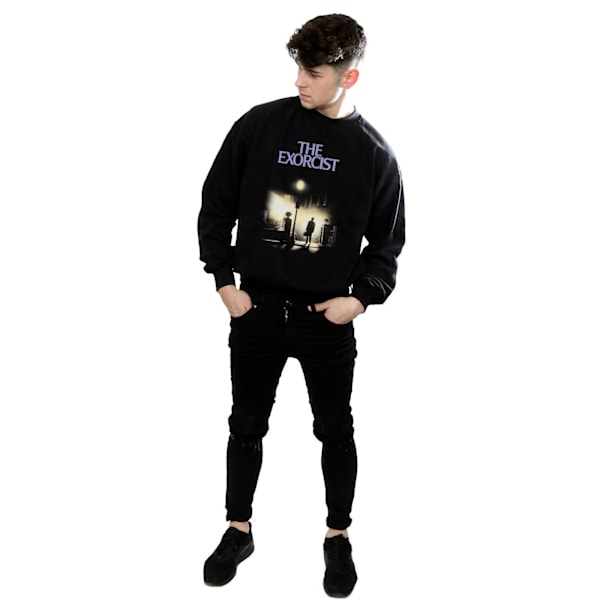 The Exorcist Mens Classic Poster Sweatshirt XL Svart Black XL