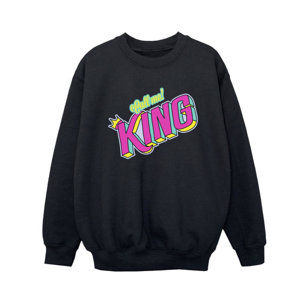 Disney Boys Lejonkungen Classic King Sweatshirt 3-4 år Bla Black 3-4 Years