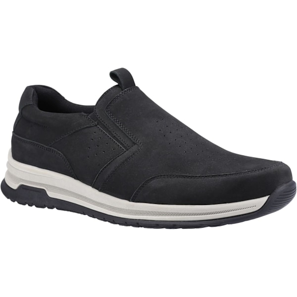 Hush Puppies Cole Nubuck skor för män 8 UK svart Black 8 UK