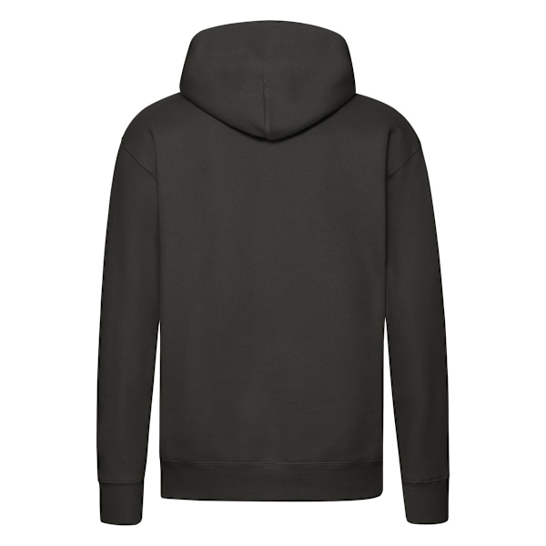 Fruit of the Loom Premium Hoodie för män 4XL Charcoal Charcoal 4XL