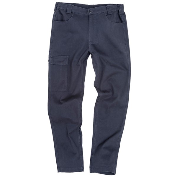WORK-GUARD by Result Herr Stretch Slim Leg Chinos M Marinblå Navy M