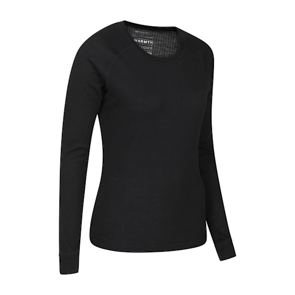 Mountain Warehouse Womens/Ladies Talus Thermal Base Layer Top ( Black 12 UK