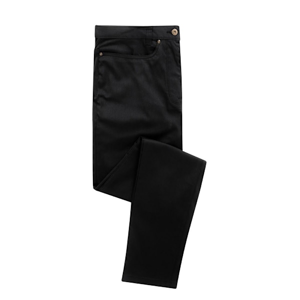 Premier Performance Chinos för män 44R Svart Black 44R