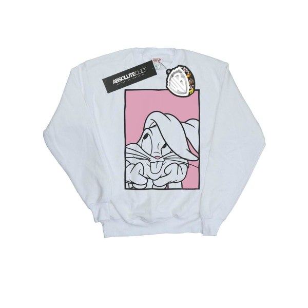 Looney Tunes Dam/Dam Bugs Bunny Adore Sweatshirt S Vit White S