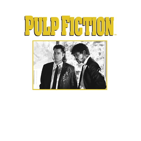 Pulp Fiction Unisex Vuxen Scen T-Shirt XXL Svart Black XXL