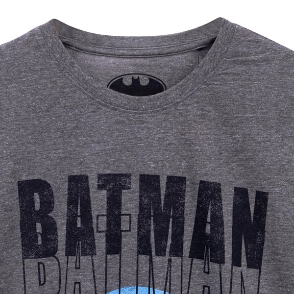 Batman T-shirt för män L Grå/Blå Grey/Blue L