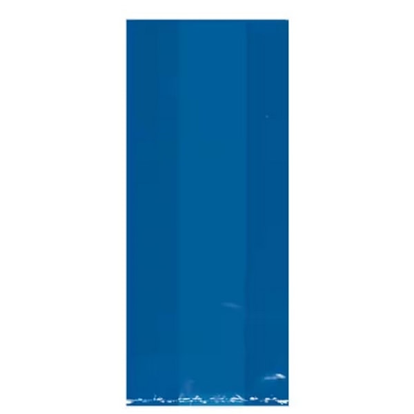 Amscan Plastpåse för Godis (25-pack) Standard Blå Blue Standard