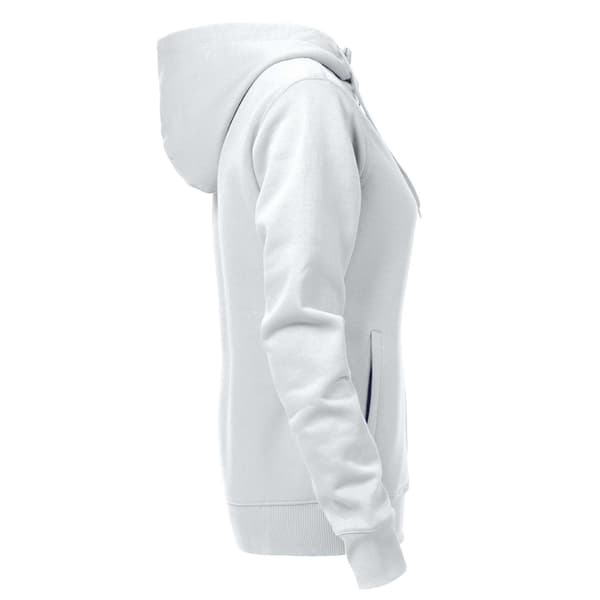 Printer Dam/Dam Overhead Full Zip Hoodie M Vit White M