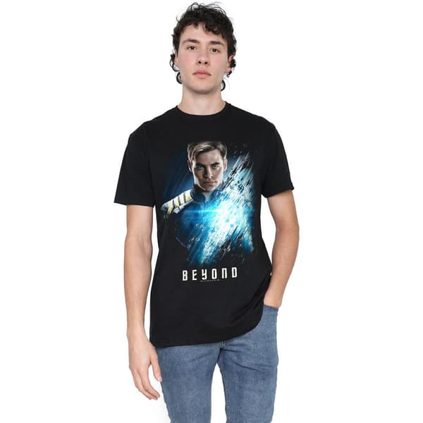Star Trek Beyond Herr Captain Kirk Poster T-Shirt M Svart Black M