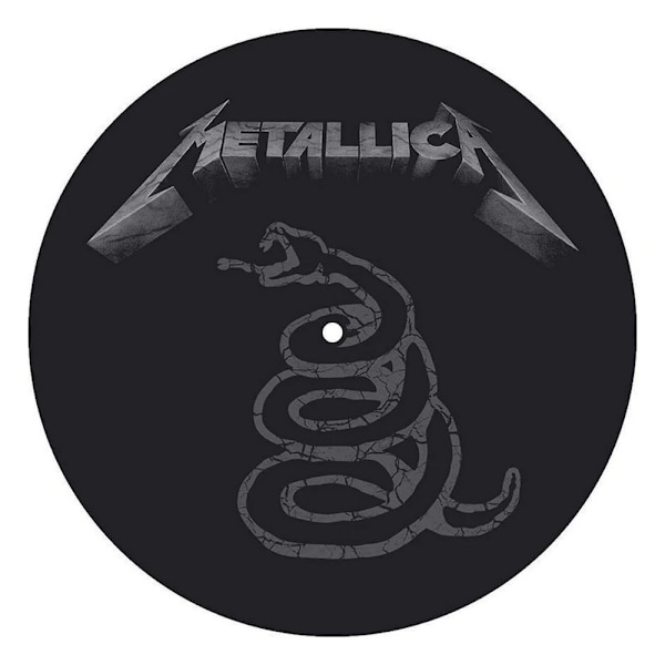 Metallica The Black Album Skivspelare Slipmat Set (2-pack) One Black One Size