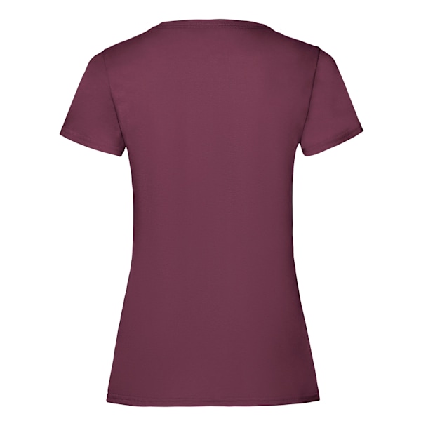 Fruit of the Loom Dam/Dam Lady Fit T-Shirt M Bourgogne Burgundy M