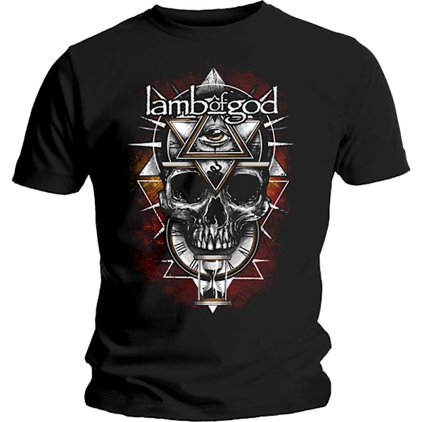 Lamb Of God Unisex Adult All Seeing Red T-Shirt M Svart Black M