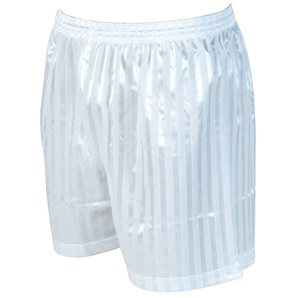 Precision Unisex Adult Continental Striped Football Shorts M-L White M-L