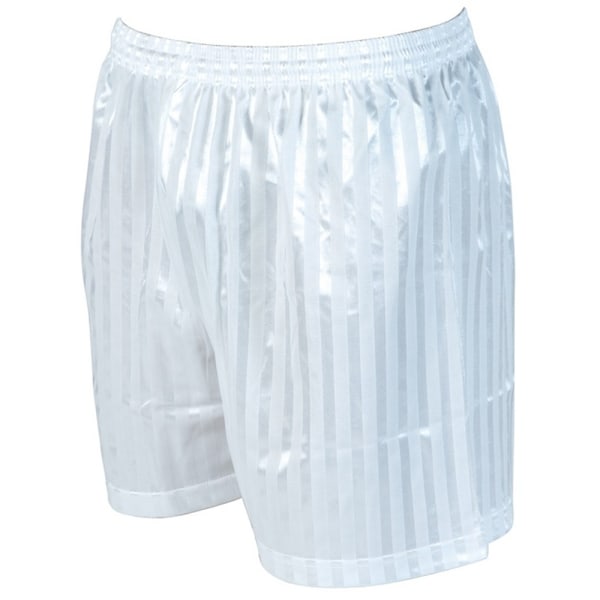 Precision Unisex Adult Continental Striped Football Shorts S Wh White S