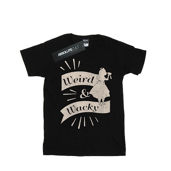 Disney Dam/Damer Alice In Wonderland Weird And Wacky Bomull Black M