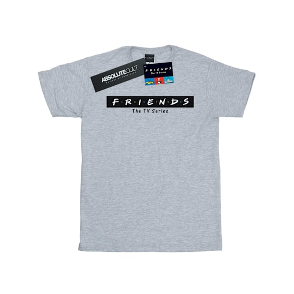 Friends Herr Logo Block T-shirt 4XL Sports Grey Sports Grey 4XL