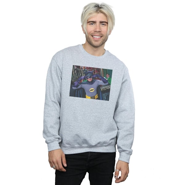 DC Comics Herr Batman TV-serie Batdance Foto Sweatshirt 5XL S Sports Grey 5XL