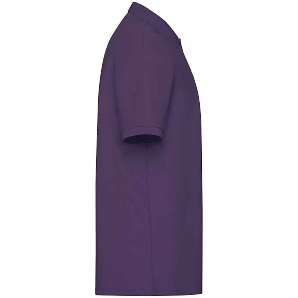 Fruit of the Loom Pique Poloskjorta L Lila Purple L