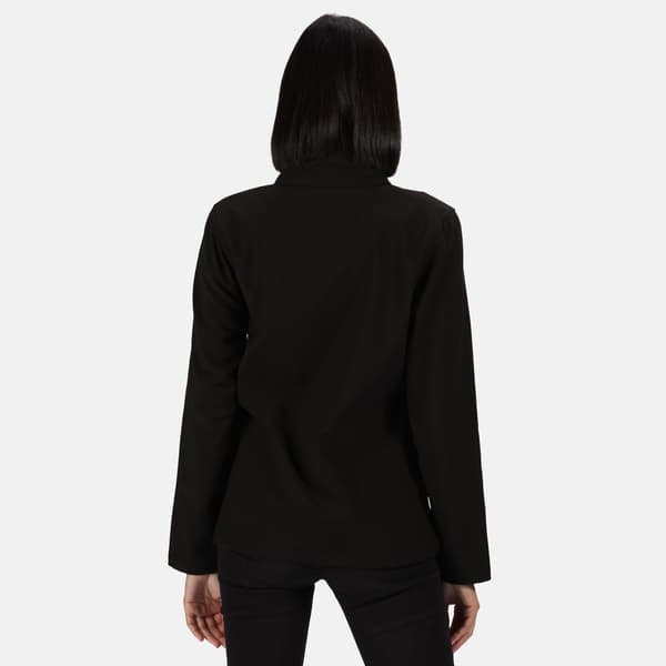 Regatta Standout Dam/Kvinnor Ablaze Tryckbar Soft Shell Jacka Black/Classic Red 12