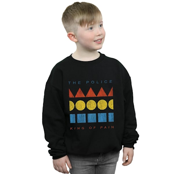 The Police Boys King Of Pain Sweatshirt 5-6 år Svart Black 5-6 Years
